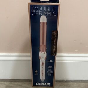 Conair Double Ceramic Curling Iron - Rose Gold